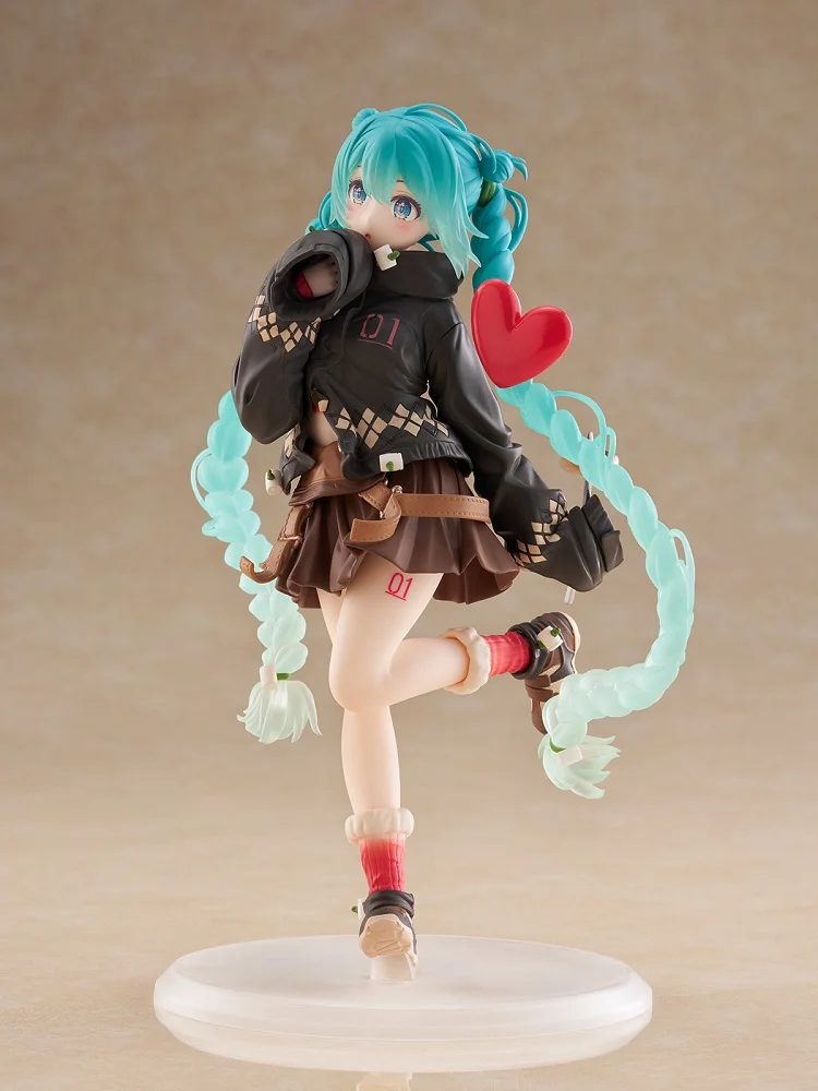 [Pre Sale] Echte Taito Hatsune Miku Anime Speelgoed Hatsune Miku Outdoor Mode Figuur Model Ornament Speelgoed Cadeau