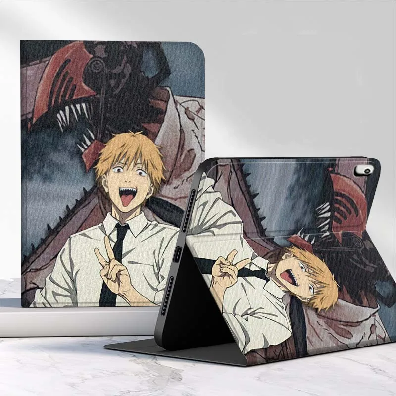 

Чехол C-Chainsaw Man Comic для Samsung Galaxy Tab S11 S10 S9 S8 S7 S6 A11 A9 A8 A7 10,5 10,4 Lite FE Plus Inch Tablet Case