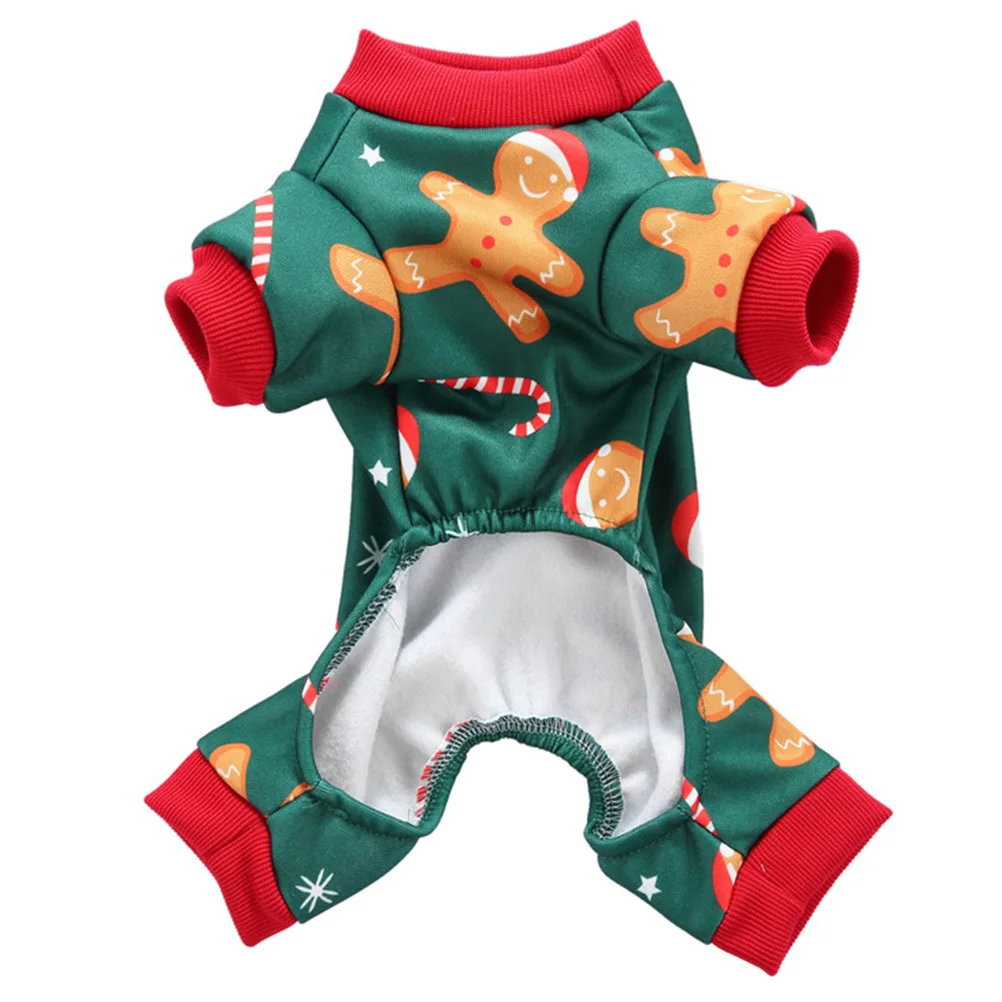 

Dog Costume Christmas Themed Comfortable Breathable Wear-Resistant Decorative Puppy Clothes Stylish Dog Supply