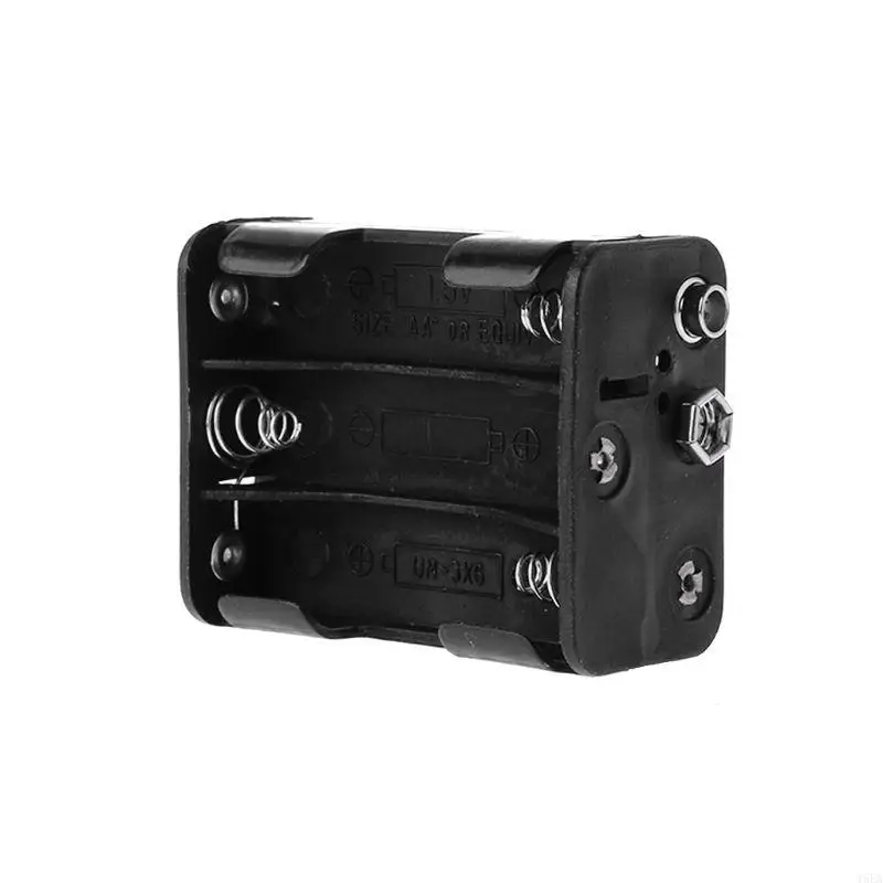 T5EA 6X AA 1,5 V Batteriehalter Zelle DIY Clip Battery Box für Gehäusebehälter Accessori