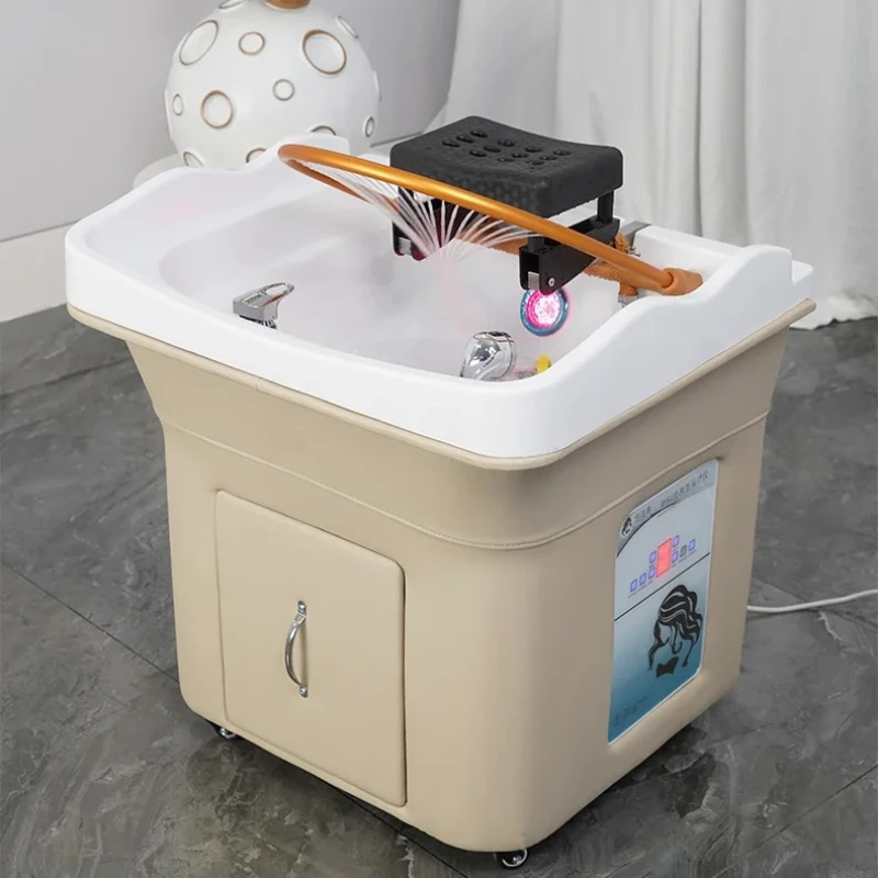 

Shampoo Chairs Spa Basin Women Beauty Salon Chairs Hairdressing Comfortable Luxury Stretcher Hair Washbasins Sillas Washing Bed