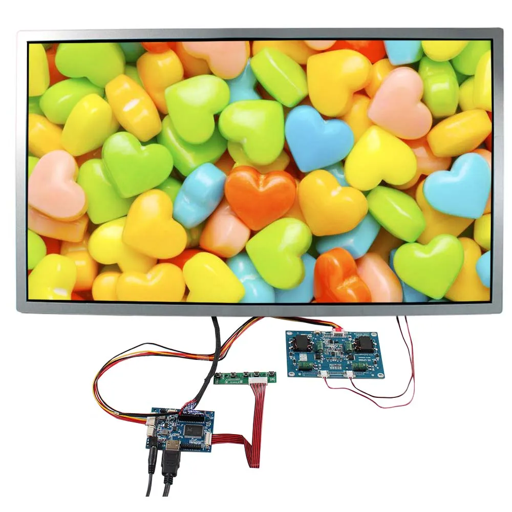 27 Inch 1920X1080 TFT-LCD 1500nit Industrial Screen with HD MI VGA Driver Board