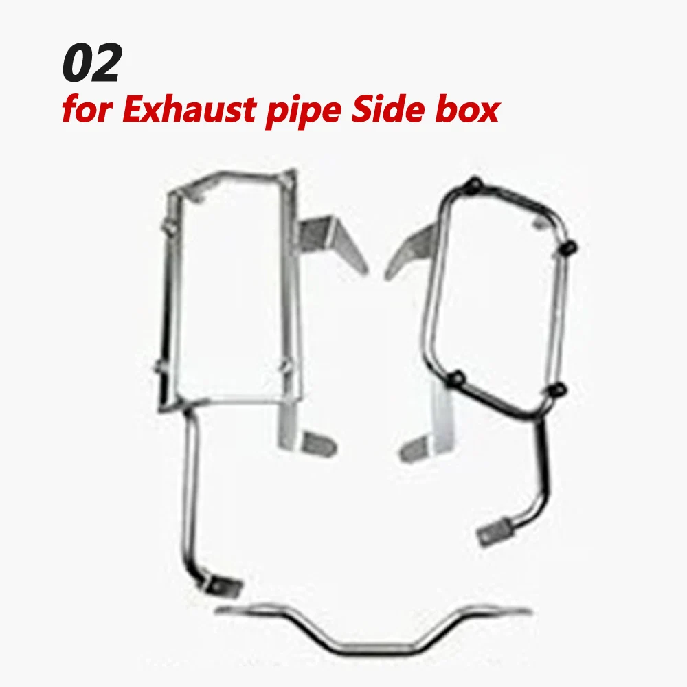 

For VOGE DS800X Rally side box bracket modified aluminum alloy side box right avoidance exhaust pipe side box bracket