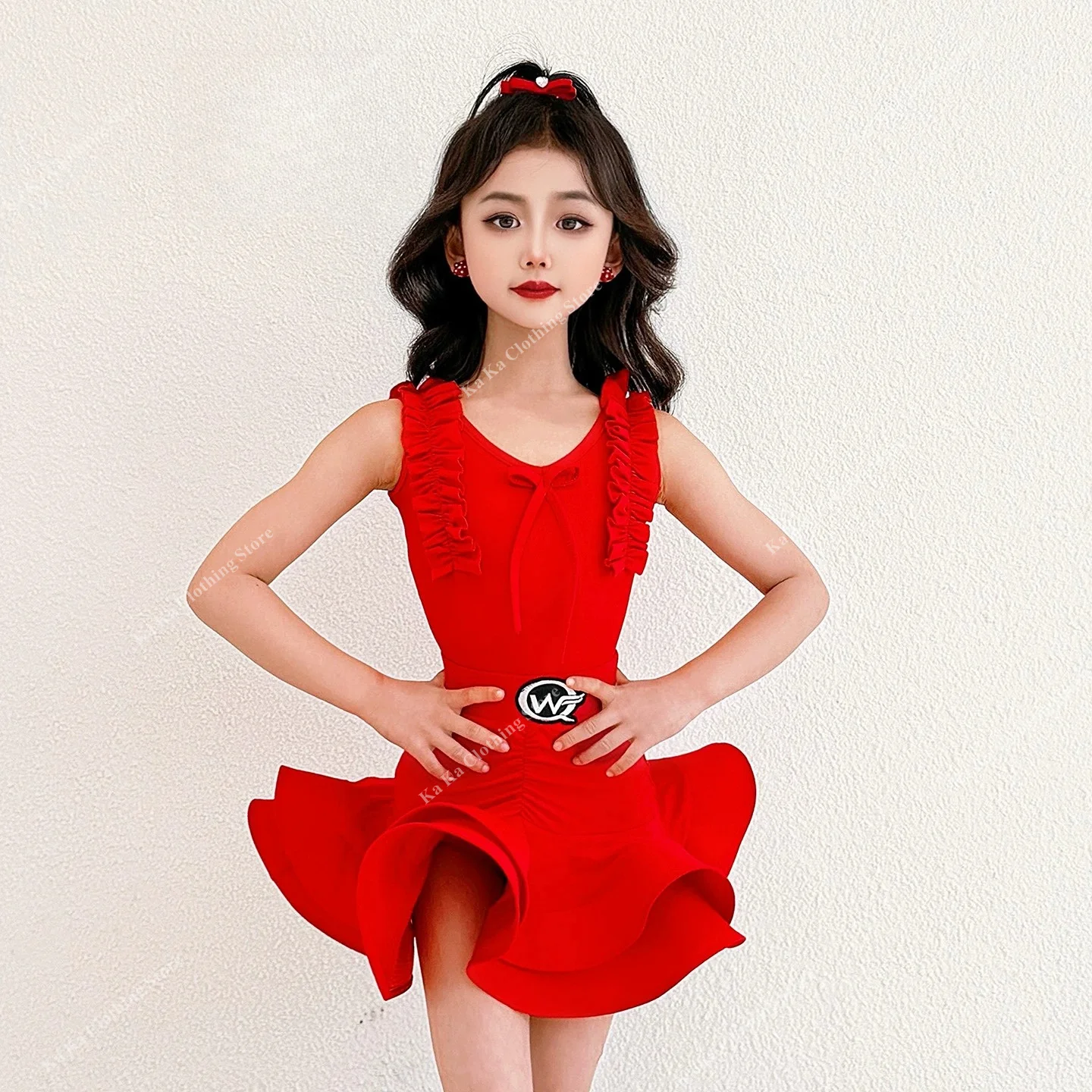 red-dance-skirt-salsa-latin-dance-dress-girls-latin-dance-costume-girls-latin-practice-dress-competition-ballroom-dress-standard