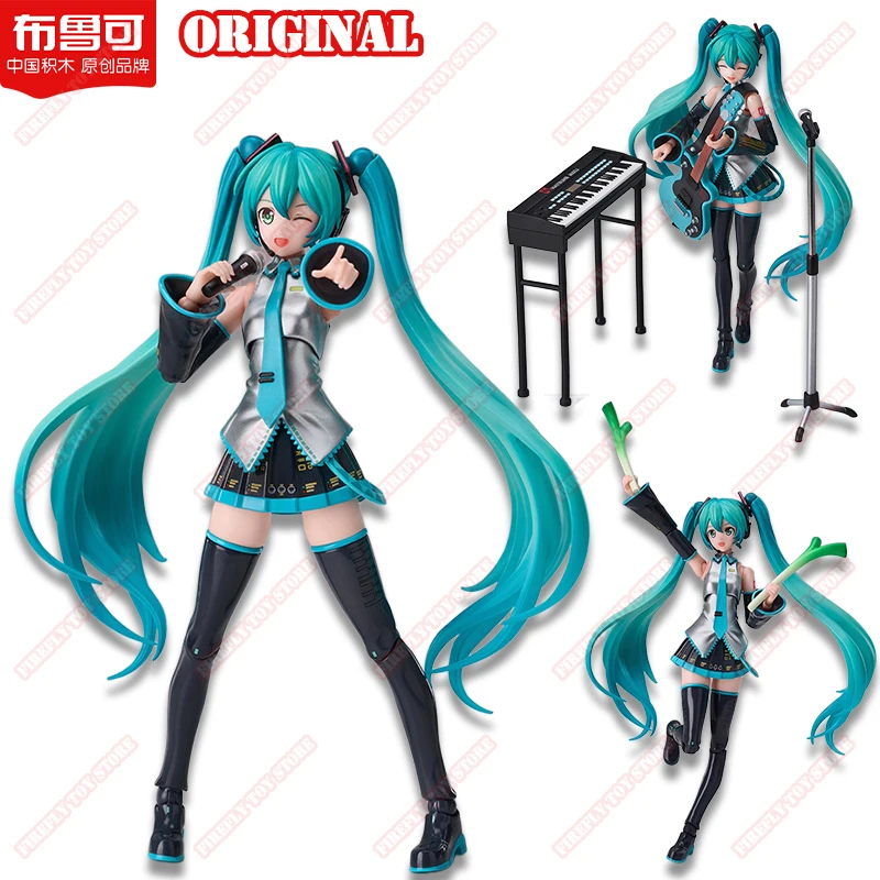 Original Hatsune Miku Animation Game Peripheral Toys Fantasy Edition Anime Action Movable Figure Model Collection