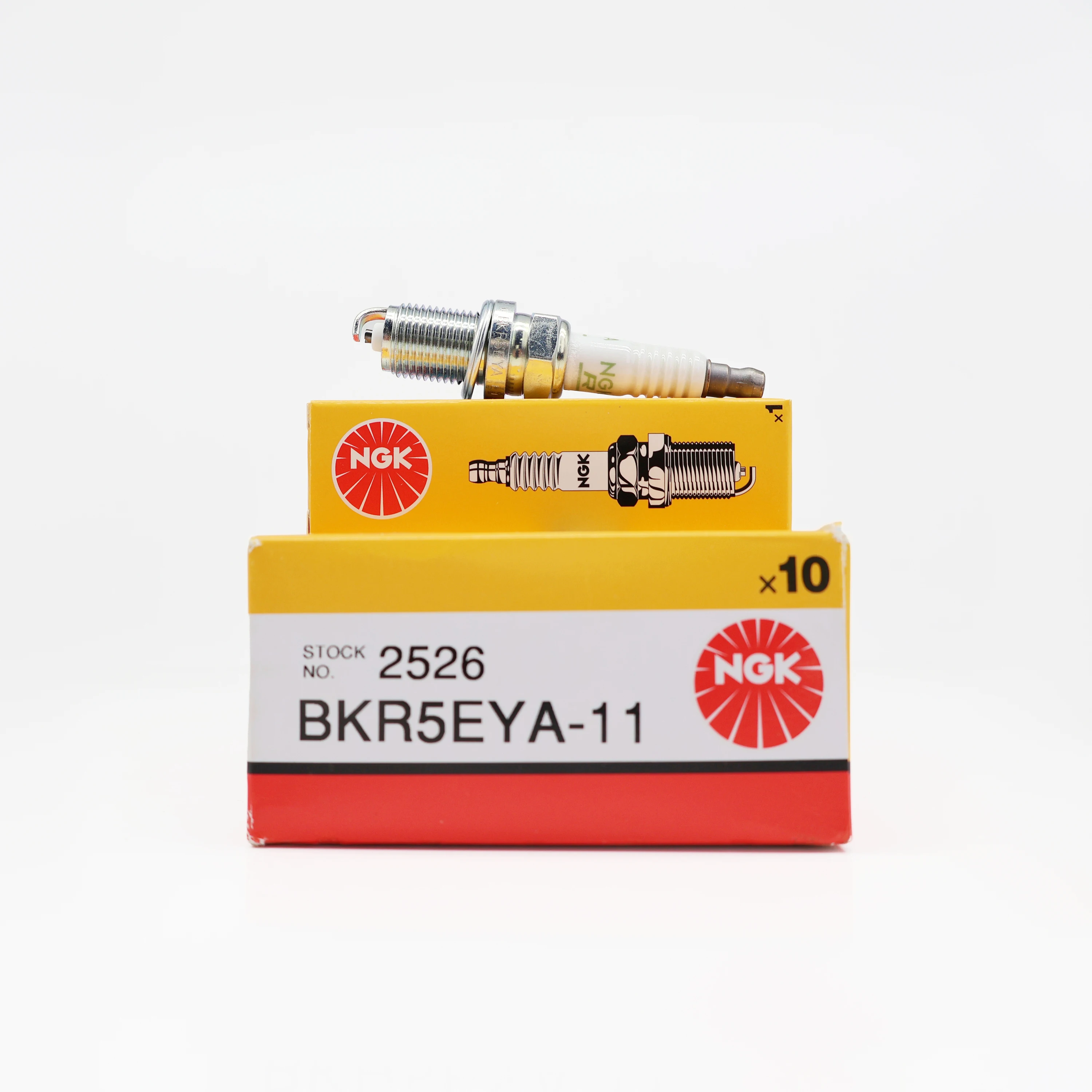 NGK Nickel Spark Plug BKR5EYA-11 2526 Genuine for LEXUS,TOYOTA OEM:9009866056,9091901164,9091901165,9091901242,90919YZZAE