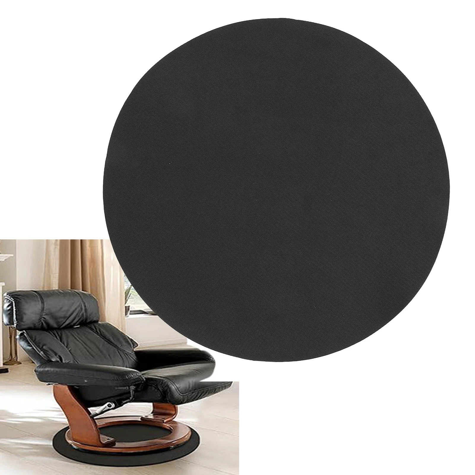 New EVA Foam Furniture Pad Round Shape Non Slip Recliner Pad Black Floor Protection Floor Protector Pad Under Furniture