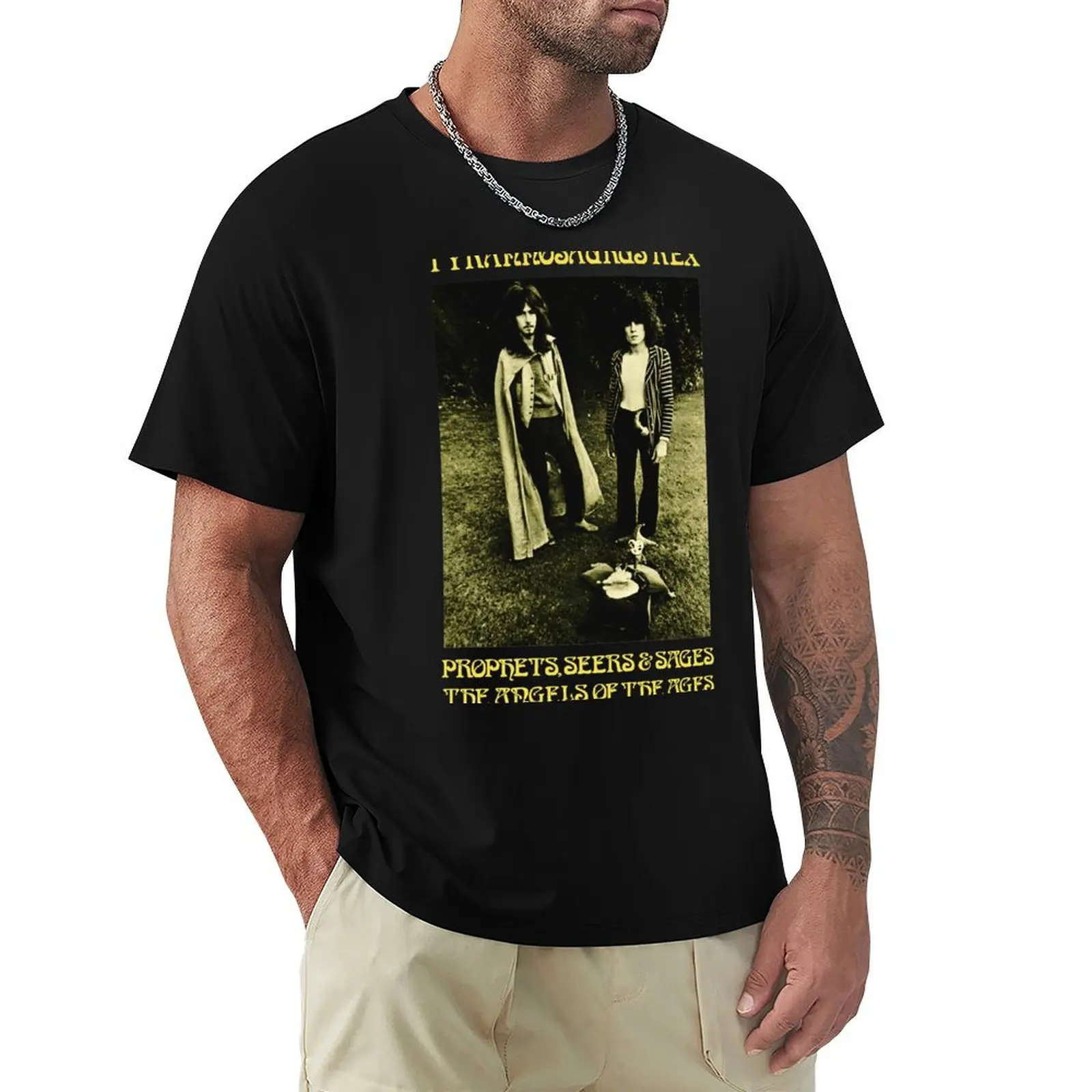 T Rex Band T-Shirt t shirts cotton 100% T-Shirt