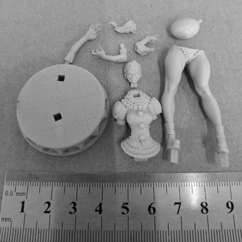 Resin Figure 1/24 Scale Terror Girls Assemble Model Kit Unassembled Dioramas and Unpainted Statuettes Toys