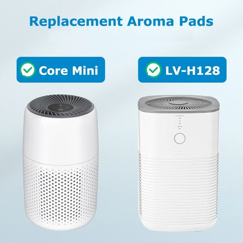 Paquete 30 almohadillas Aromas, almohadillas repuesto, Mini almohadillas aceite esencial para LVH128, envío directo
