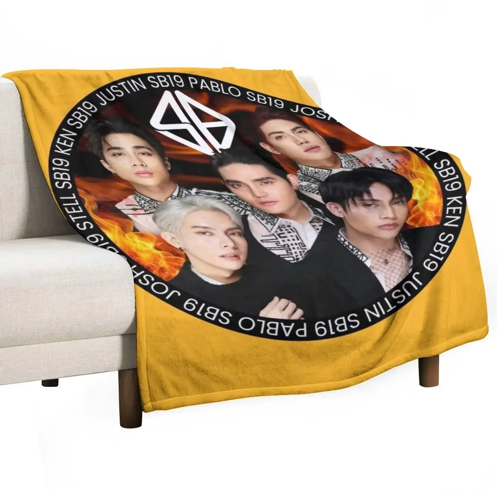 

SB19 AAA Awards Throw Blanket No Pilling Soft Warm Blanket for Bed