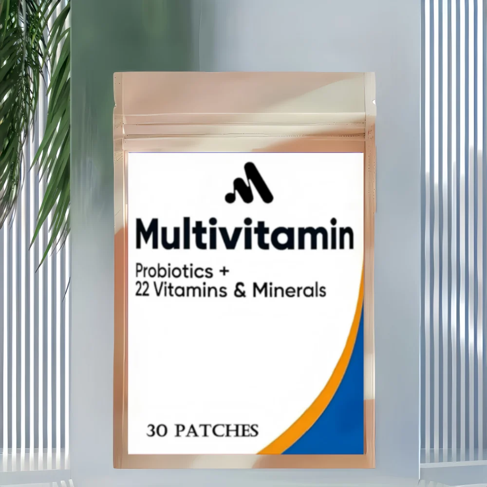 

30 Patches Multivitamin with Probiotics Immune Vitamins and Quercetin Vitamins, Supports Cardiovascular Health