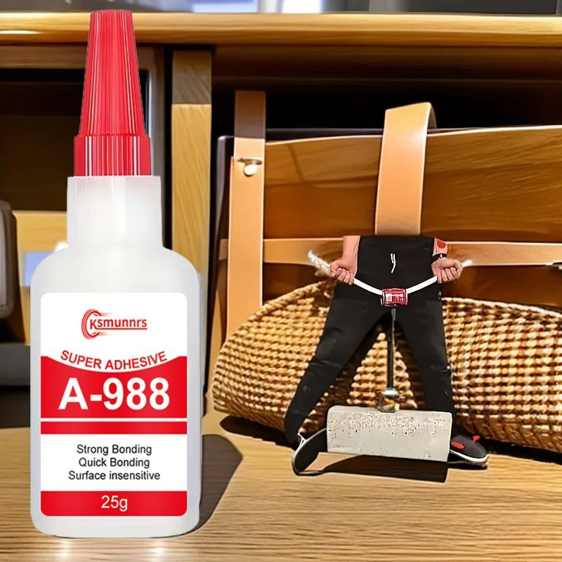 Quick-Dry Adhesive, Multi-Purpose Super Strong Glue, Waterproof, Suitable for Wood, Plastic, Ceramic, Leather, Crafts and H