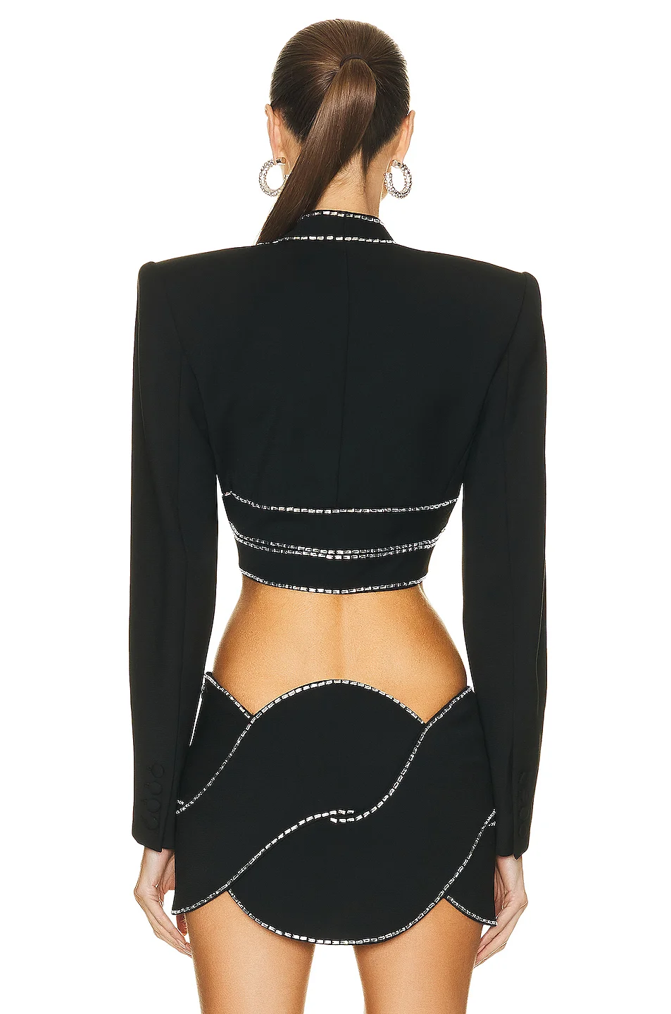 2023 New Ladies Irregular Sexy Hollow Out Top Tight Bandage Mini Dress Wedding, Birthday Celebration, Party Clothing Wholesale