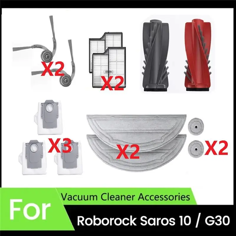 【A16Z】Vacuum Cleaner Replacement For Roborock Saros 10 Cleaning Home Appliance Accessories