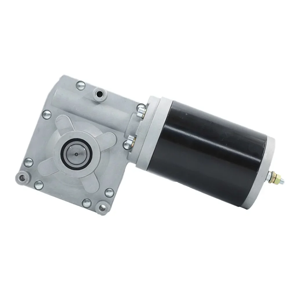 Factory high torque 12v 900w brushed dc motor worm geared motor for truck