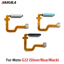 Botón de inicio Sensor de identificación táctil de huella dactilar, Cable flexible, piezas de repuesto de cinta para Moto G22, G31, G51, 5G, G60S, G71