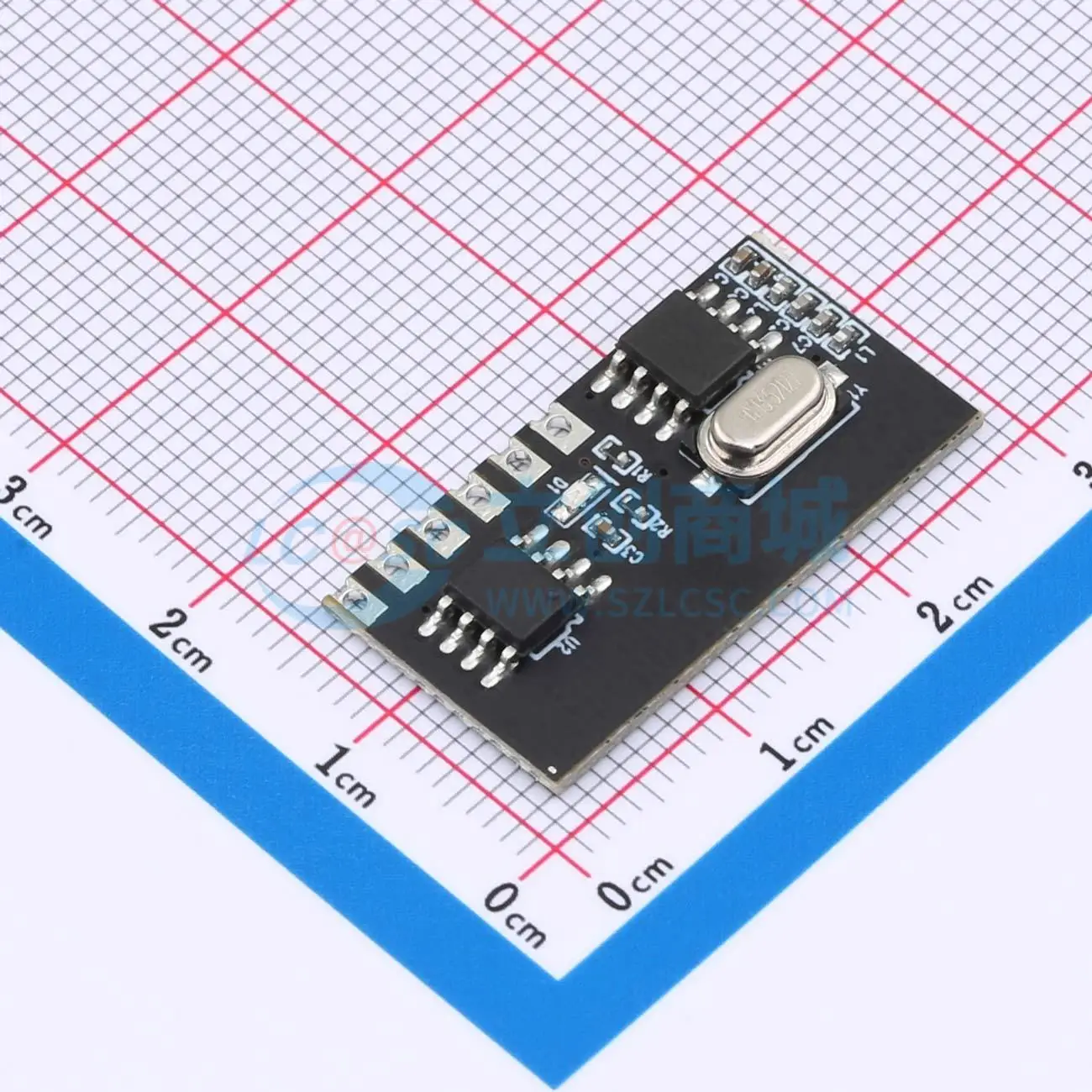 1pcs RX932TS SMD 27x14.1mm receiver 315MHz 433.92MHz SPI UART RF Wireless Communication Module for Smart Home System