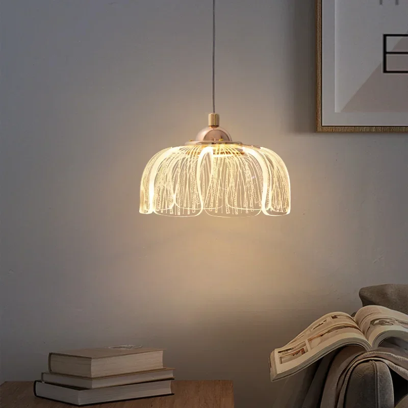 

Nordic Lustre LED Pendant Lamp Indoor Lighting For Interior Home Living Room Bedroom Bedside Art Decoration Pendant Lights