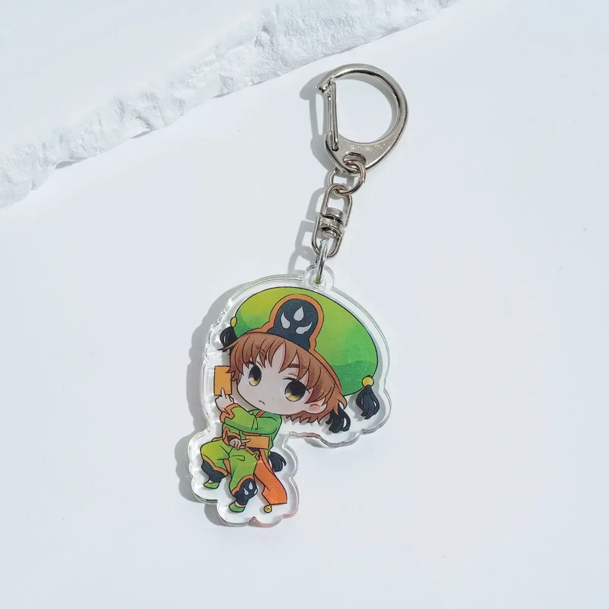 Acrylic Cartoon Anime Pendant Keychains Holder Car Key Chain Key Ring Bag Hanging Jewelry Gifts Accessories Card Captor Sakura