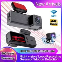 4K+1080P Dash Cam for Cars,  Dual Dash Camera with 1.97\