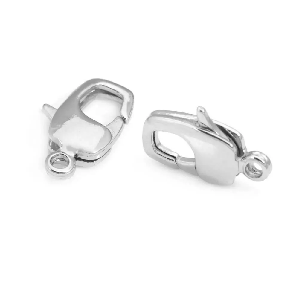 18K Gold Color Brass Lobster Clasps Connect Clasps Jewelry Necklaces Bracelets Making Supplies Diy Findings Accessories