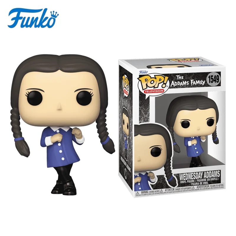 

Funko POP Genuine Original - "Wednesday" (TV Series) Wednesday Addams Peripheral Figure, Trendy Toy, Decorative Figurine & Gift