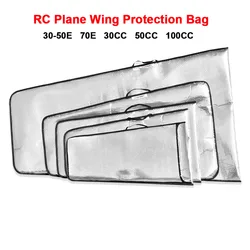 1Pcs RC Fixed Wing Model Glider Wing Protection Bag Double Layer Bubble Protection Wing Bag 30E 70E 30cc 50cc