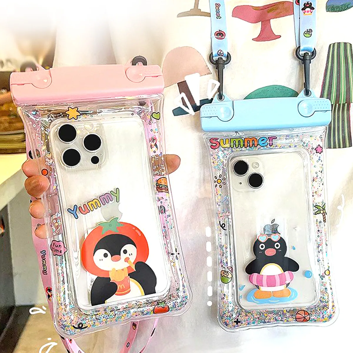 Floating Airbag Waterproof Phone Bag Phone Case Water Proof Swimming Bag Pouch for IPhone 14 13 12 Pro Max Samsung S23 Xiaomi
