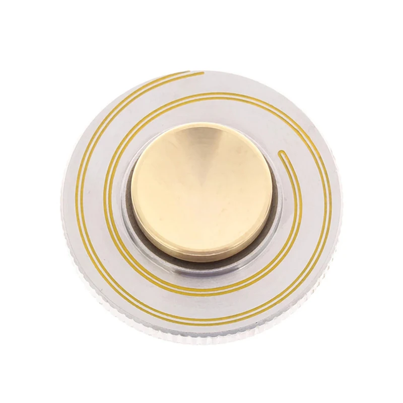 Neuheit Skala Lineal Metall Fidget Spinner ADHS Autismus Stressabbau Geschenke EDC Gadgets Kleine Stille Angst Spielzeug Für Erwachsene