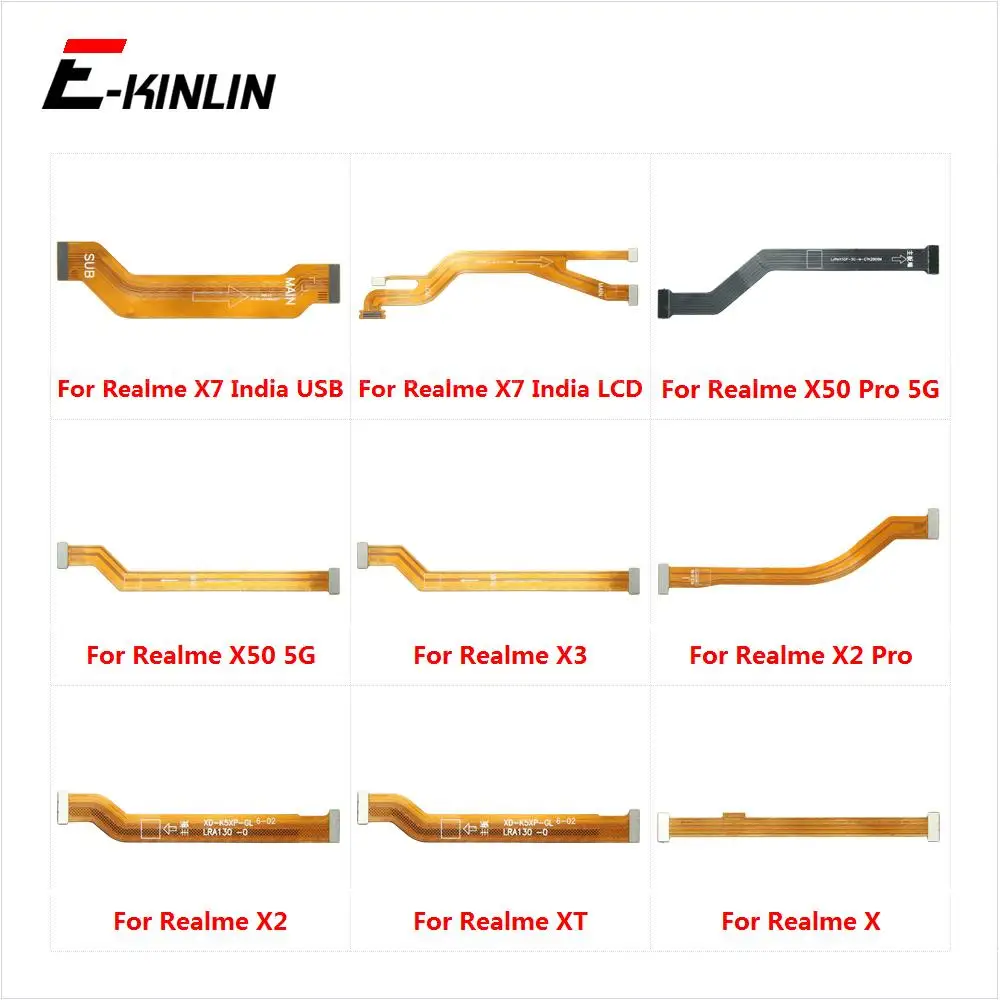 Main Board Motherboard Connect LCD Flex Cable For OPPO Realme X XT X2 X3 X50 Pro X7