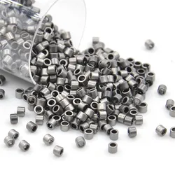 1.6mm Imitation Delica Glass Beads 10g/Pipe 2000pcs Frosted Matte Color Seed Bead For Handmade Jewelry DIY Garment Accessories