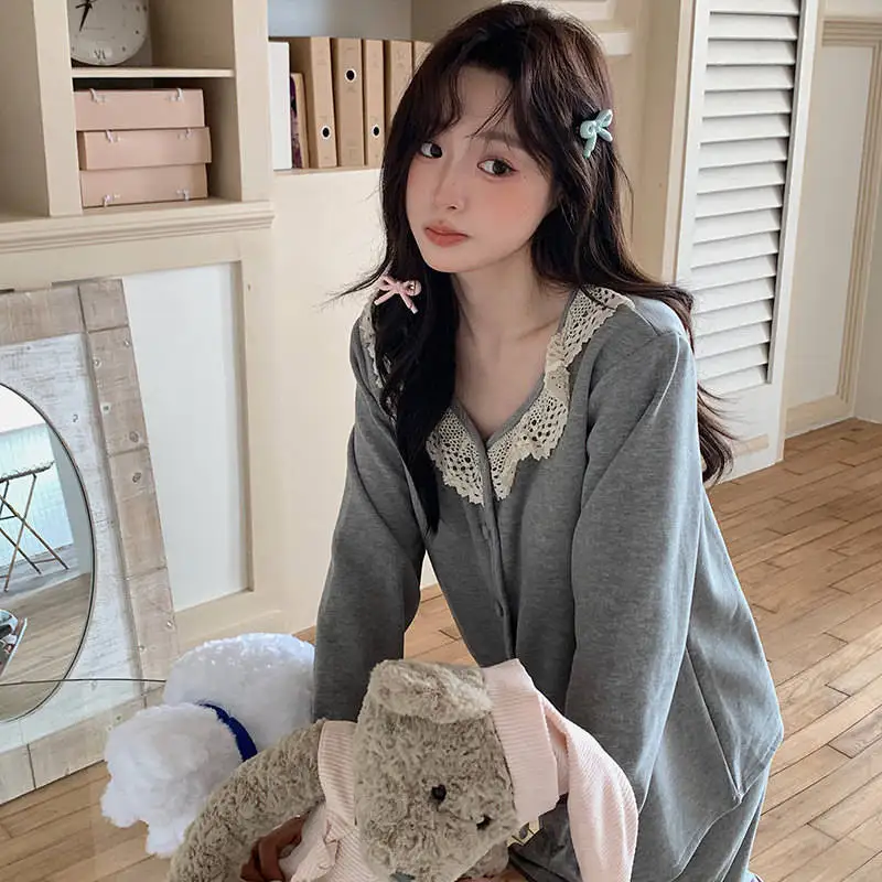 

Комплекты пижам для женщин: кашемировые, осенние, с длинным рукавом, до щиколотки, термо, люкс, красивые, элегантные, мягкие, для сна