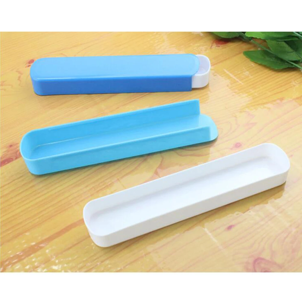 

3Pcs Stainless Steel Tableware Set Spoon Fork Chopsticks Portable Travel Cutlery Silverware Set Durable Camping Pulling Storage