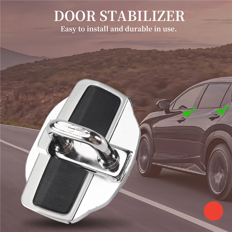 

Latest TRD Door Stabilizer Door Lock Protector Latches Stopper Cover For Lexus All Series ES GX460 LC LS LX NX RX UX