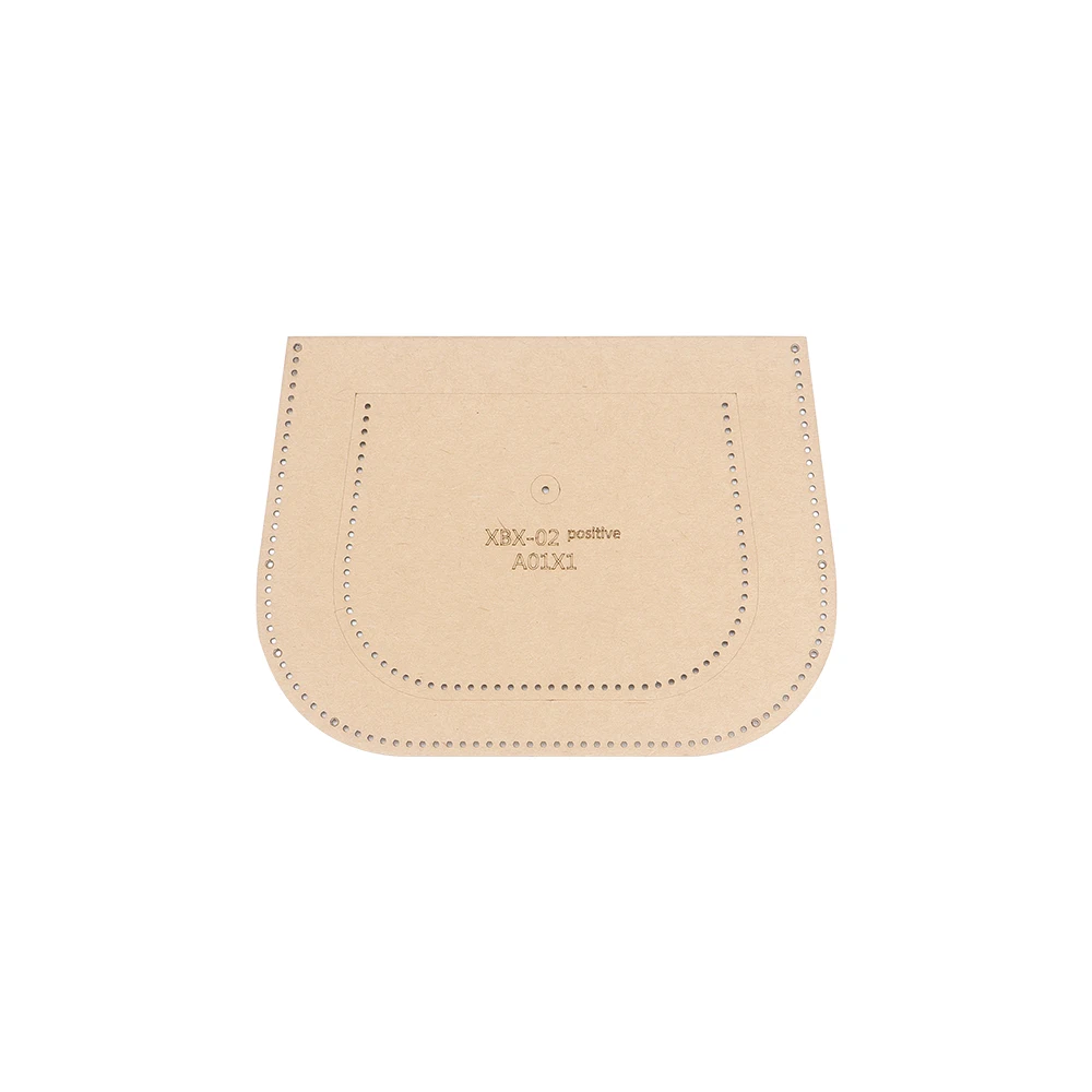 DIY Leather Paper Pattern Set for Elegant Bags