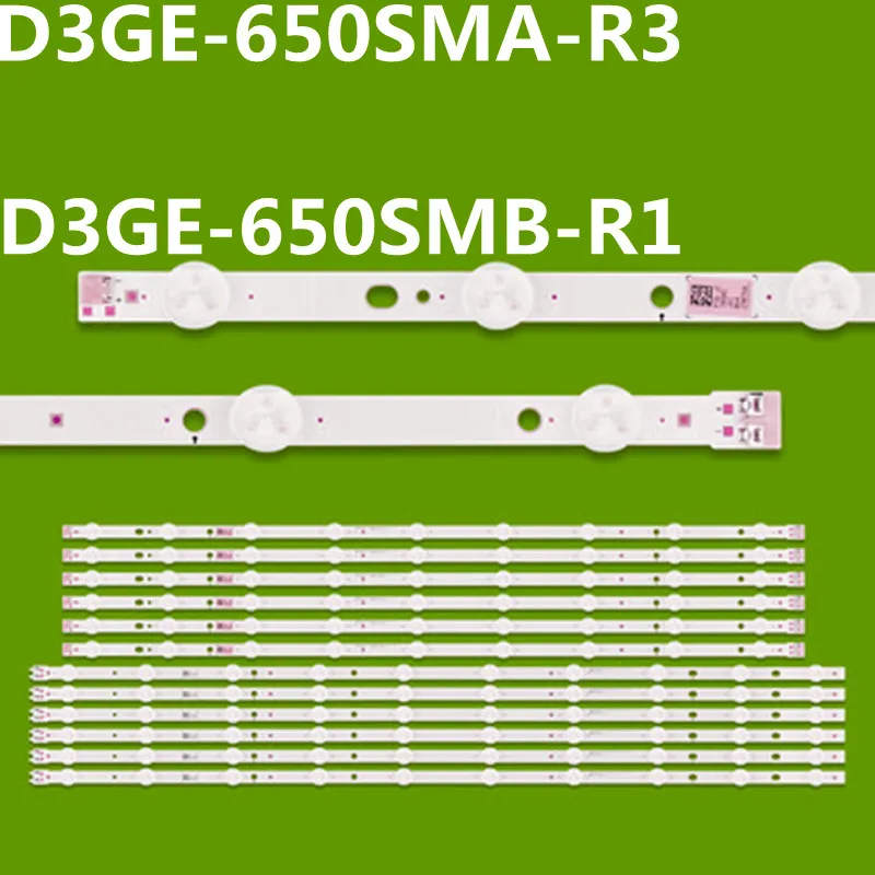 

LED Backlight Strip For D3GE-650SMA-R3 D3GE-650SMB-R1 BN96-34562A 34563A BN96-29076A 29077A UN65J6200 UN65EH6000 CY-DF650CGAV1H