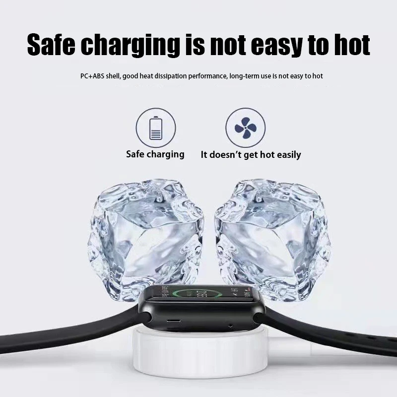 Quick Charger For Apple Watch USB C Wireless Charger For IWatch Series 9 8 7 SE 6 5 4 3 2 1 Magnetic Fast Charging Accessories