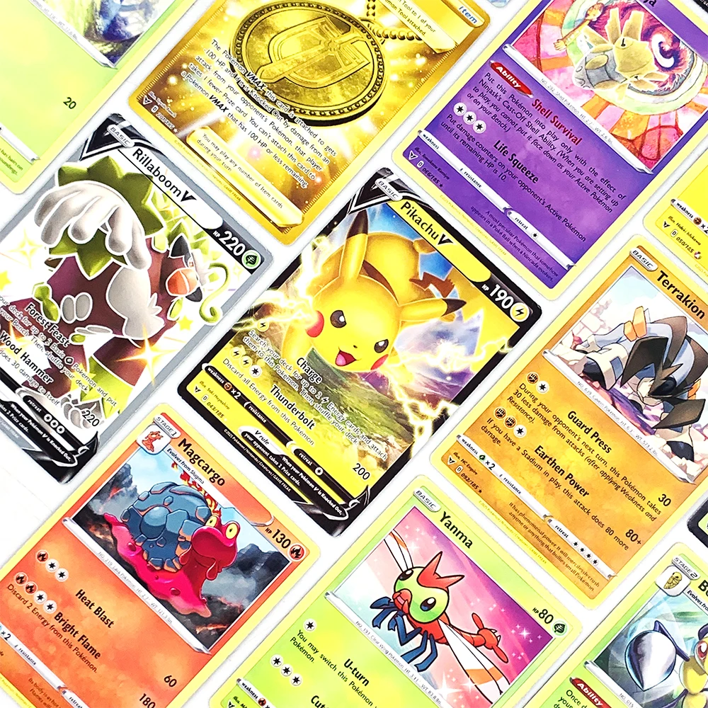 360 Pcs/Set Pokemon Card Game Scarlet&Viole Prismatic Evolutions Booster Battle Transaction Collectible Cards Halloween Gift