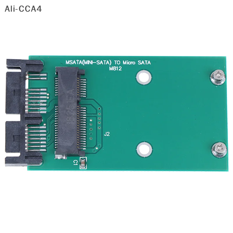 

CCA4-1Pc Mini PCIe PCI-e mSATA 3x5cm SSD To 1.8" Micro SATA Adapter Converter Card