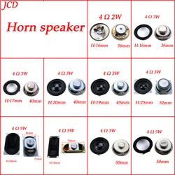 1PCS 4 Ohm 2W 3W 5W Horn Speaker Buzzer Diameter 36mm 40mm 45mm 50mm 52mm 56mm 3.6cm 4cm 4.5cm 5cm 5.2cm 5.6cm 4R 2W 3W 5W