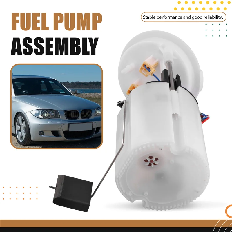 

New Fuel Pump Assembly For BMW E81 E87 E88 E91 E92 X1 118I 130I 320I-Part Numbers 16147197075 16117197076