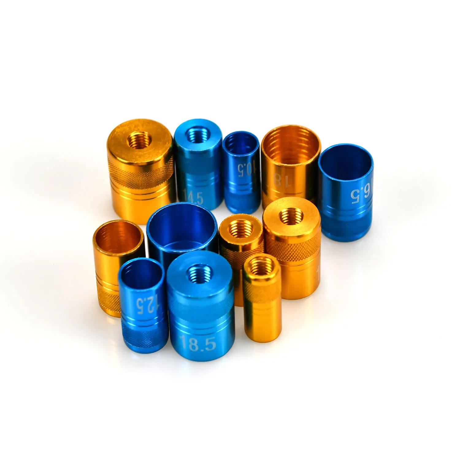 MNFT Fischernetz Rod Pod Connector Mehrere Größen Schraubnetzkopfadapter, unverzichtbares Angelzubehör – Detail 1