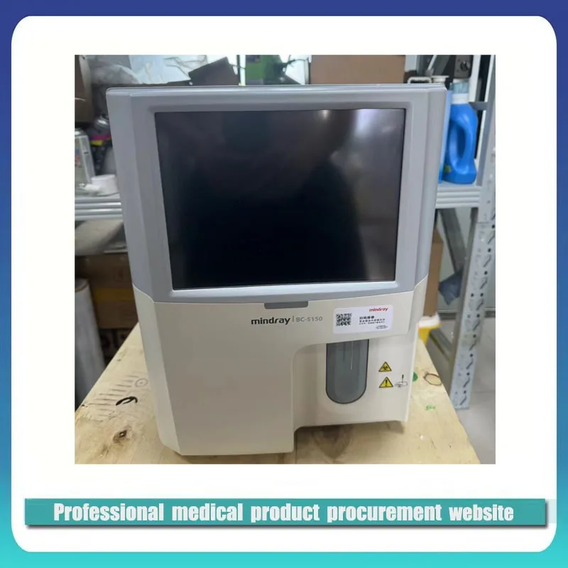 Bom estado Mindray BC-5150 BC5150 5 partes Auto Analisador de hematologia instrumento de teste de sangue contador de células sanguíneas