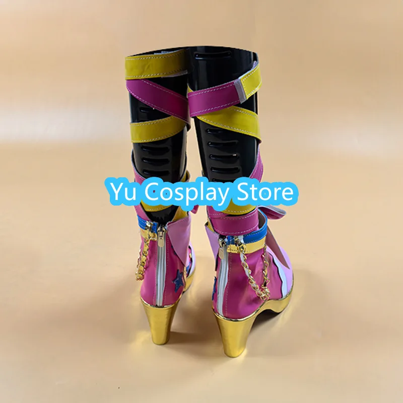Aikatsu Stars! Buty do cosplayu Yume Nijino na wystawę anime, buty do cosplayu anime, rekwizyty do kostiumów na Halloween
