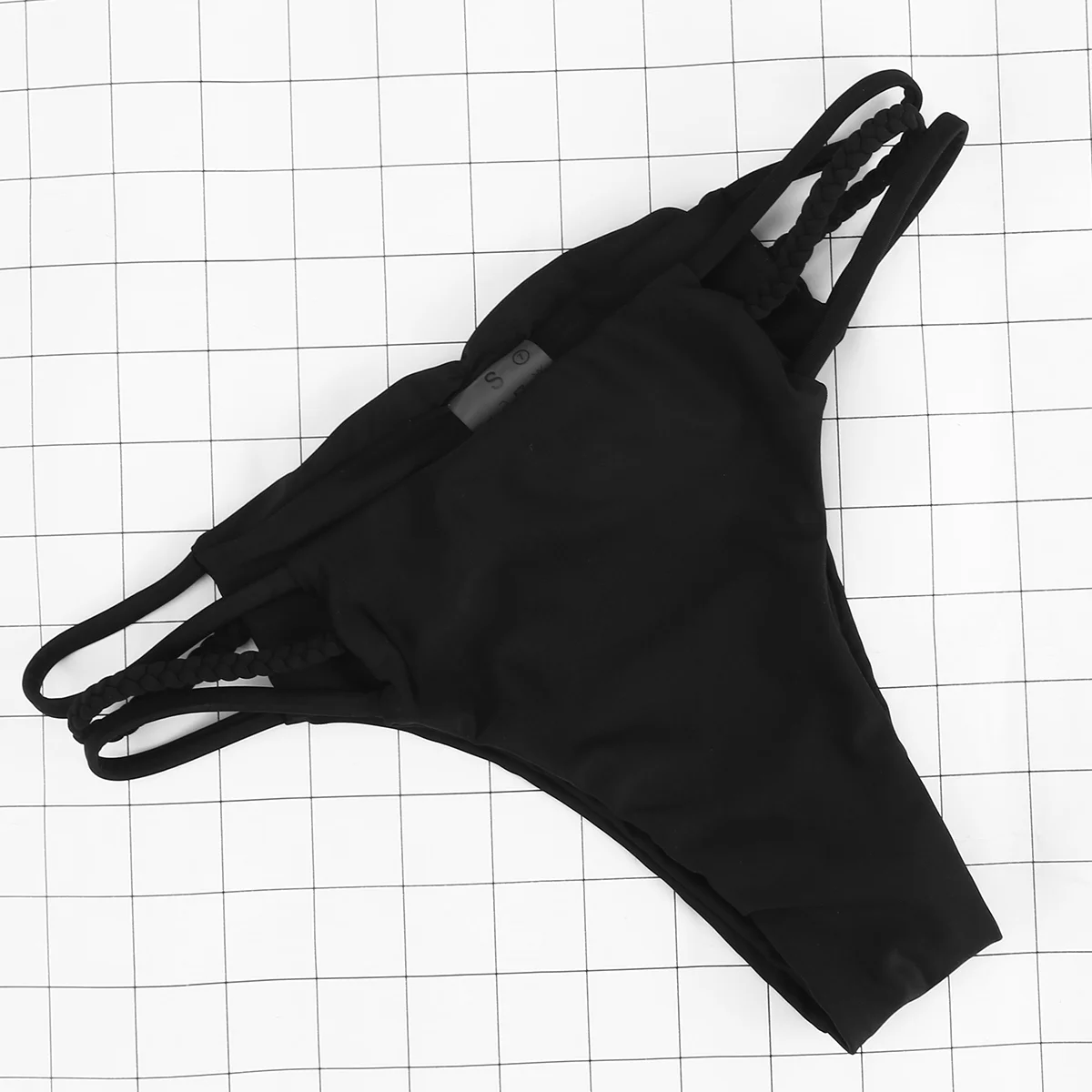 Shorts for Women Panties Low-waisted Underwear Bikini Swimming Pants Beach Swimwear Black Briefs Miss