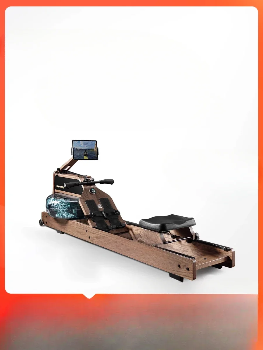 

magnetic double resistance household intelligent folding water resistance rowing device magnetoresistance fitness equipment