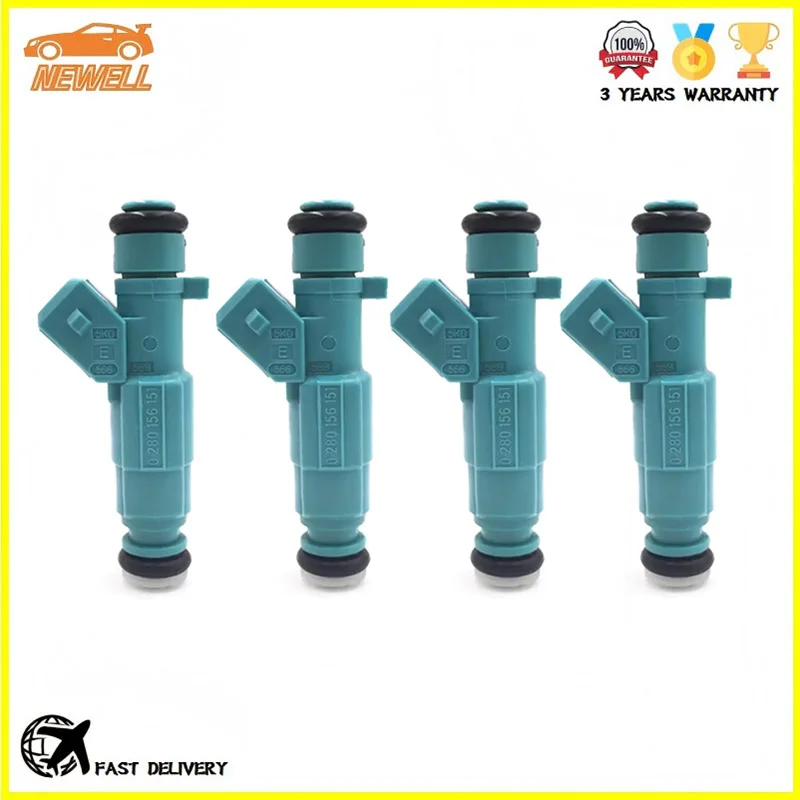 

4pcs 0280156151 93325236 Fuel Injector for Chevrolet CELTA Corsa Celta MPFI 1.4L 1.6L Chevrolet CELTA Corsa Celta MPFI 1.4L 1.6L