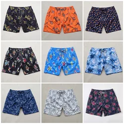 2024 New High Quality Men'S Beach Quick Dry Board Shorts Turtles Printed Swimwear Surfs Swim Trunks With Inside Net Layer