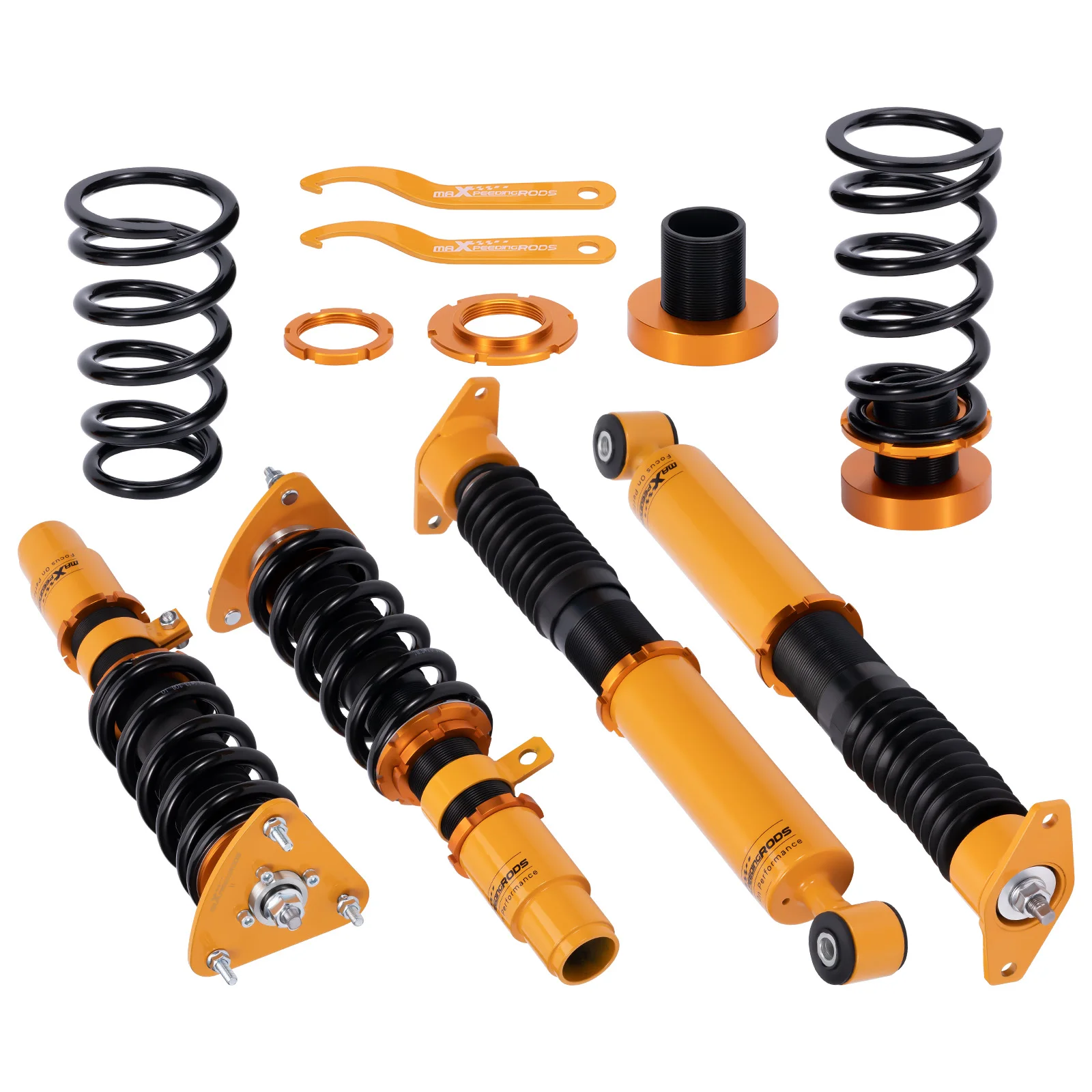 Coilover Suspension Lowering Kit For Mazda 3 Hatchback 2004-09 Adjustable Height Coilover Set Struts  Spring Shock Absorber